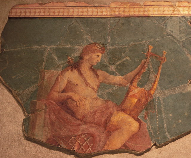 ss009 - Apollo with Harp Palatine Museumﾠ©2004 Sanford Sherman